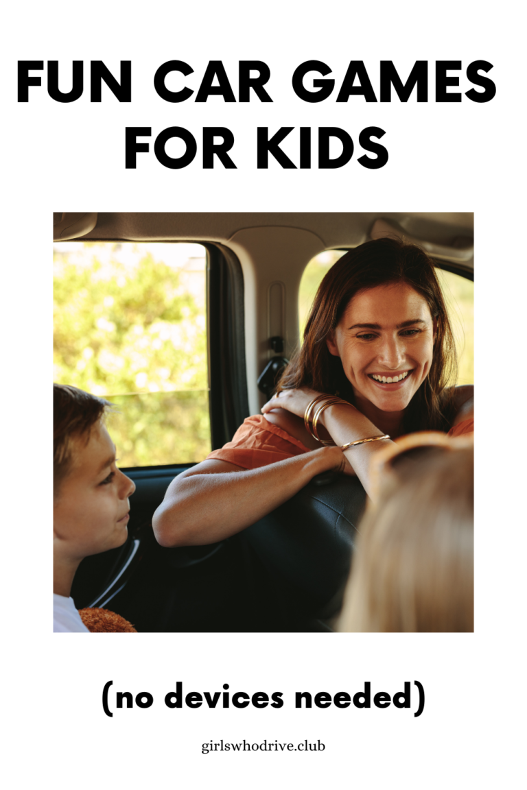 7 Fun Games To Play In The Car With Kids - Girls Who Drive