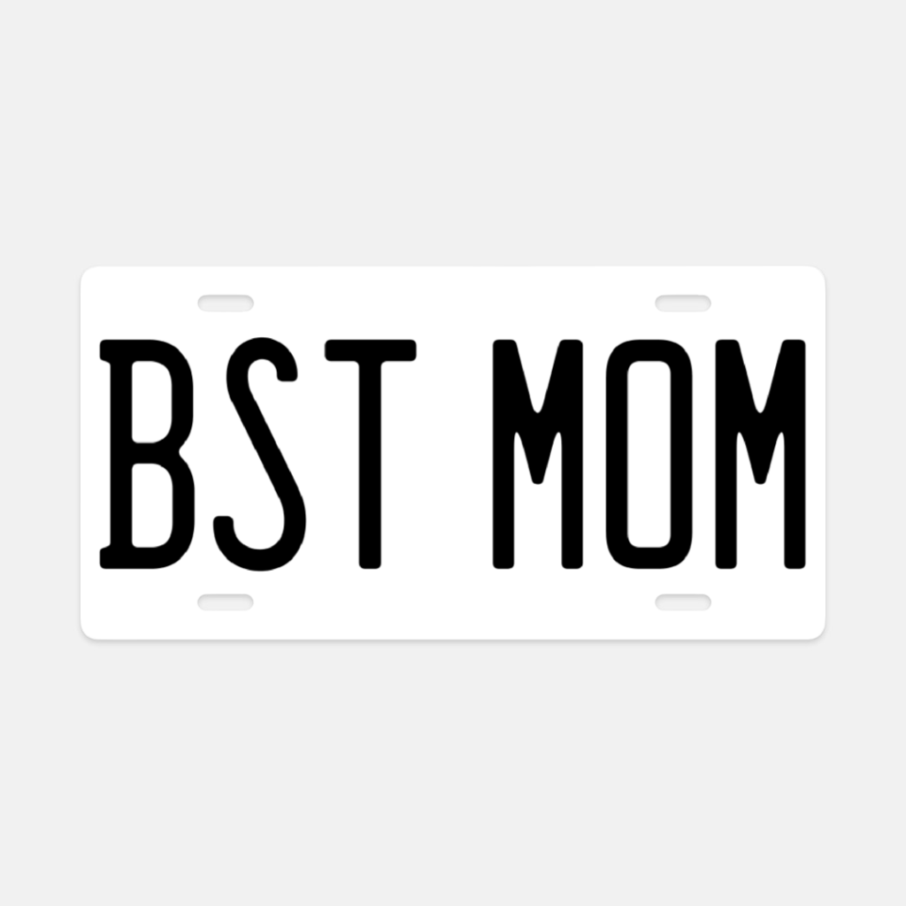 Best Mom License Plate
