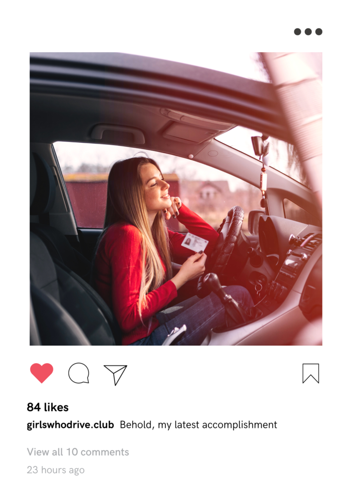 92 Instagram Captions For Getting Your License - Girls Who Drive